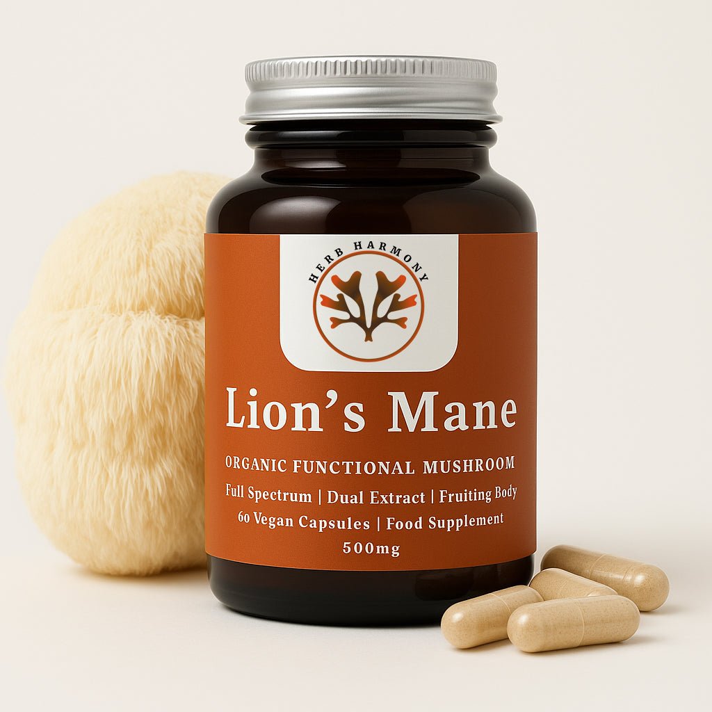 Buy Organic Lion's Mane Mushroom - Herb Harmony