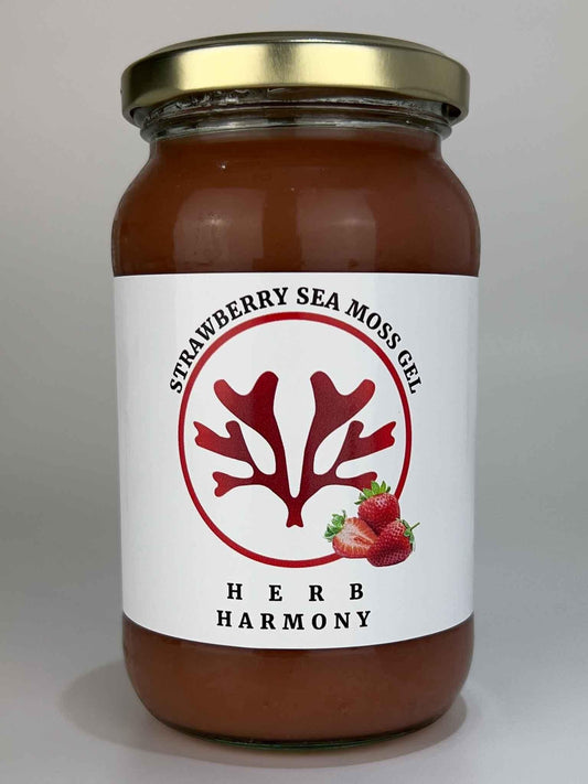 Strawberry Sea Moss Gel - Herb Harmony