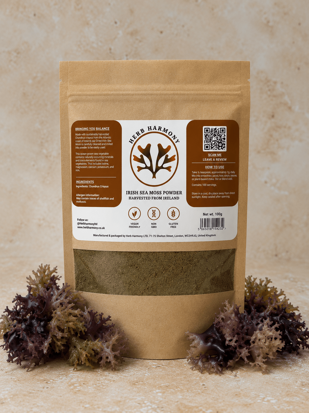 Irish Sea Moss Powder - Herb Harmony