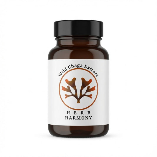 Chaga Mushroom Capsules - Herb Harmony