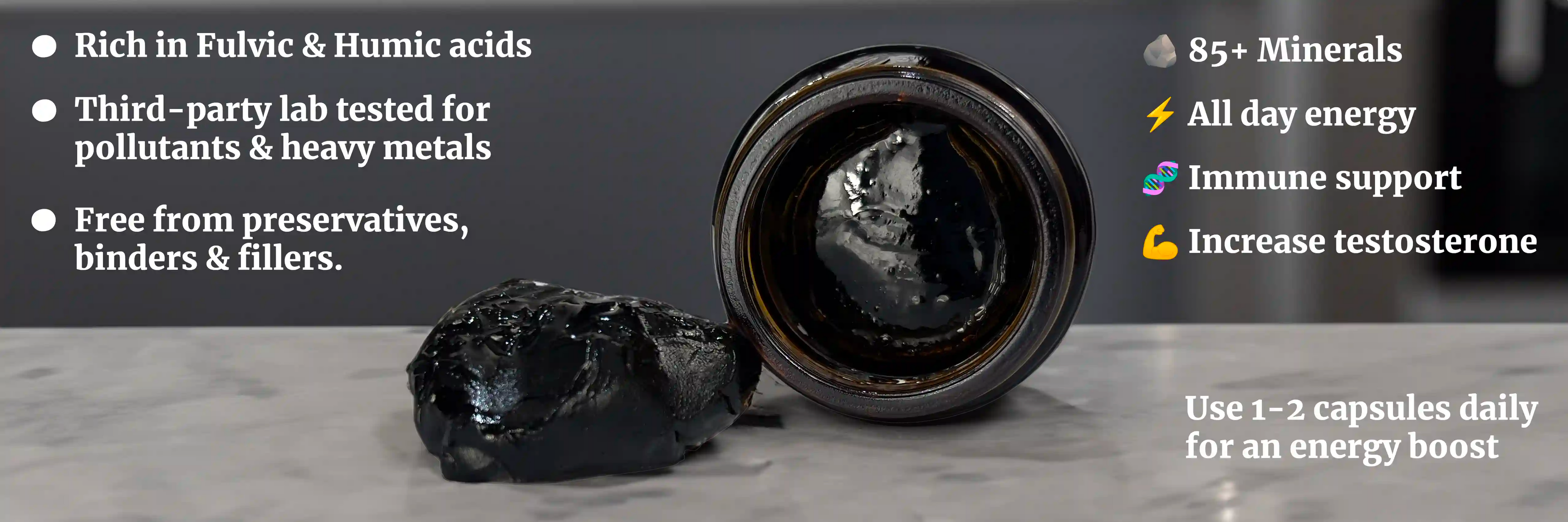 Shilajit Resin